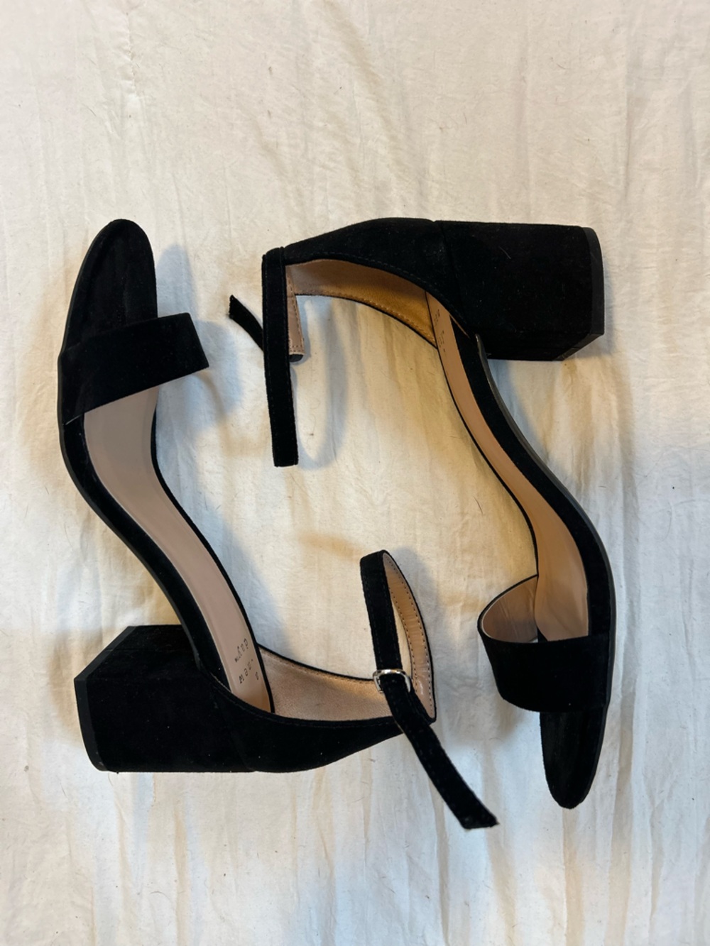 Black Chunky Heels